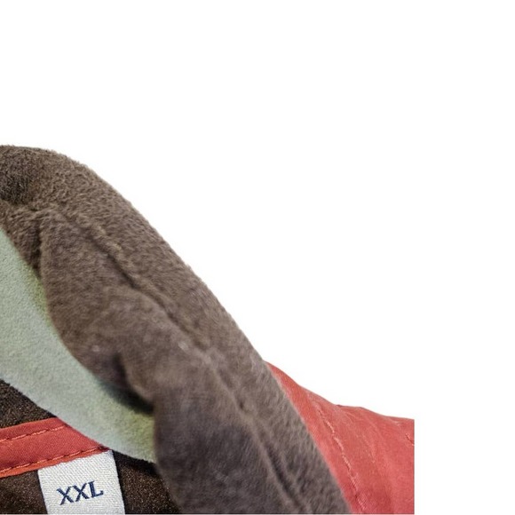 Peter Millar XXL Burnt Red Orange Essex Quilted Vest Golf Full Zip Active Preppy - Picture 3 of 6